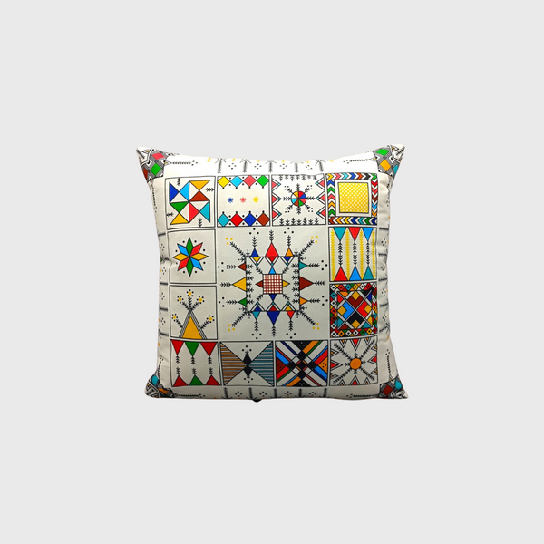 Velvet Digital Print Cushion Cover - 10