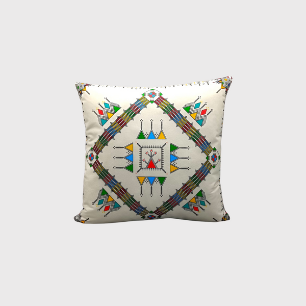 Velvet Digital Print Cushion Cover - 14