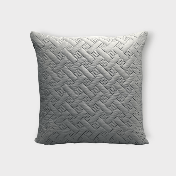 Ultra-Sonic Velvet Cushion Cover (Grey)