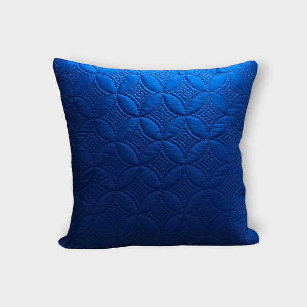 Ultra-Sonic Velvet Cushion Cover (Blue)