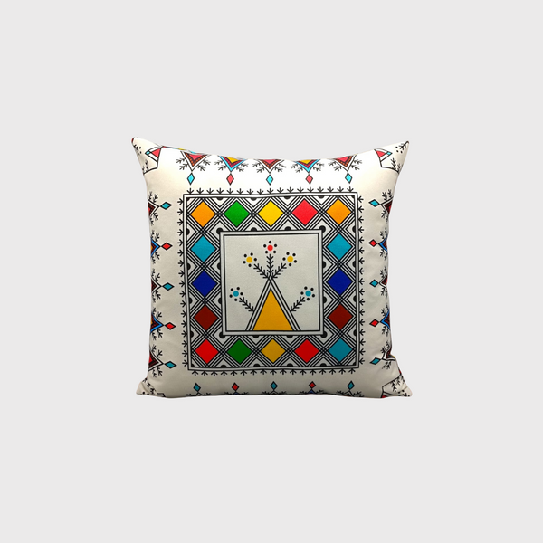 Velvet Digital Print Cushion Cover - 4