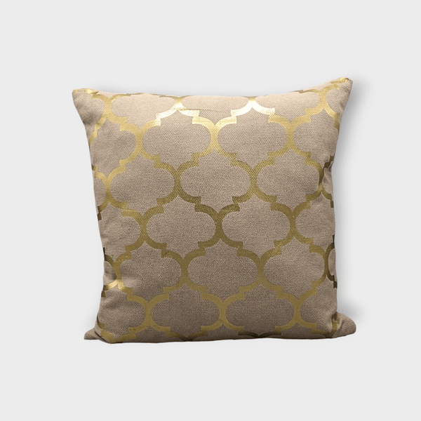 Khadi Foil Print Cushion Cover (Skin)